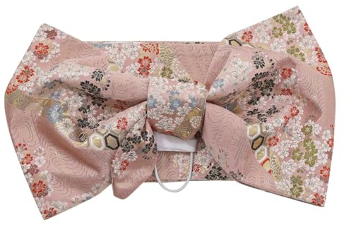 CAMDOM Japansk traditionell kimono förbunden rosett Sakura Obi bälte skärp Yukata rock tillbehör, Rosett 12, one size
