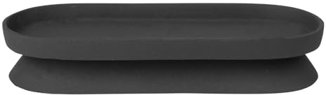 Broste Copenhagen Holger Black Kerzenschale 31,5cm