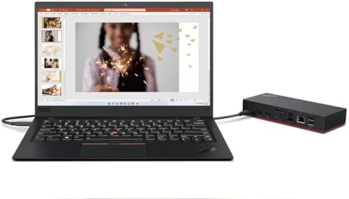 Lenovo Gen 12 ThinkPad X1 Carbon Laptop with Intel Ultra 7 165U Processor, 14 OLED 2.8K Non-Touch Anti-Glare Display, 64GB RAM, 1TB SSD, IR Camera, and Win11 Pro Bundle with ThinkPad Universal Dock