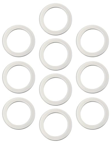 VGOL 10pcs Anello Di Ricambio Per Lama Per Sega Circolare Anello Di Riduzione 16 Mm Anello Di Riduzione Per Lame Per Seghe Circolari Dischi Da Taglio 22,2x16x1,1 Mm Argento