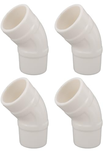 Poolreiniger 45 Grad Ellbogen W70244 Silikonersatzadapter für G2 G3 G4 Swimmingpool Spa Accessoires Langlebige einfache Installation Packung mit 4