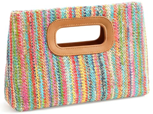 XquiziFit Clutch Geldbörse für Damen Abend Clutch Handtasche für Hochzeitsfeier Formale Abendhandtasche mit Abnehmbarer Kette