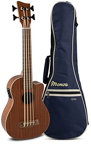 GEWA E-Akustik Ukebass Manoa K-BS-CE Sapelli matt Sapelli matt, Kaleo K-BS-CE