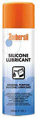 Ambersil 31631 WRAS General Purpose Plastic to Plastic Silicone Lubricant 500ml 6 Pack