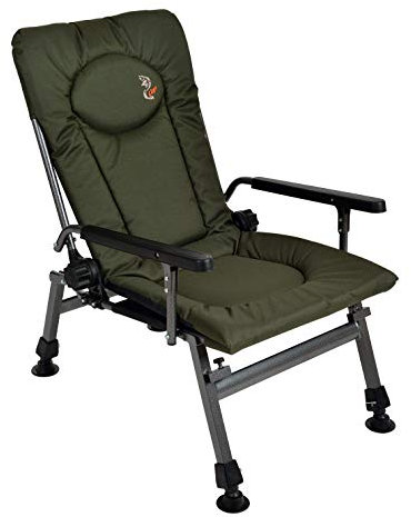 Carp Angelstuhl F5R Deluxe Campingstuhl Karpfenstuhl mit extra Höhe