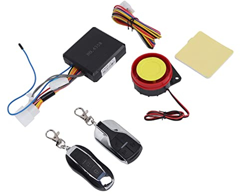 Remote Start System Anti Theft One Way Motorcycle Alarm System 125dB 12V Vehicle Locator for Motorcycles