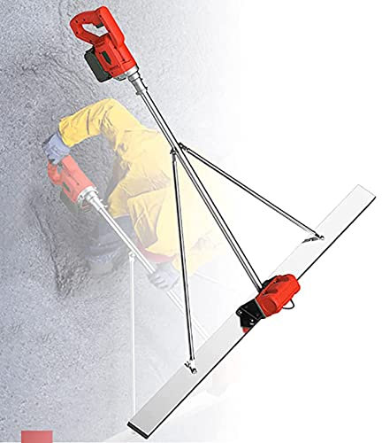 ALSUP Massetto Elettrico a Batteria per calcestruzzo con tavola in Acciaio Inox da 5 FT velocità 3000-6000 Giri/min, efficiente e Portatile,1electric