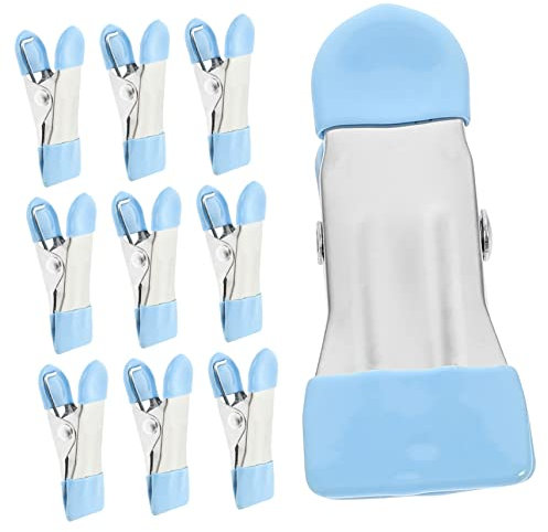 SOESFOUFU 10pièces Clips De Rangement Extérieur Pinces Multipurpose pour Vêtements Alimentaires Et Photos Résistantes Au Vent Glissement
