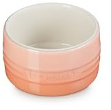 Le Creuset Ramequin mural rond droit en grès Peche 200 ml