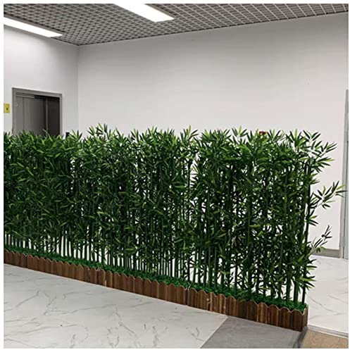 CVERTHAF 180 150 100 cm hoher Raumteiler, künstlicher Bambusbaum, Café, Friseursalon, Restaurant, Geschäft, Büro, Flur, Wohnzimmer, Trennwand, drinnen und draußen (Farbe: 1,8 m hoch, Größe: 120 x 18