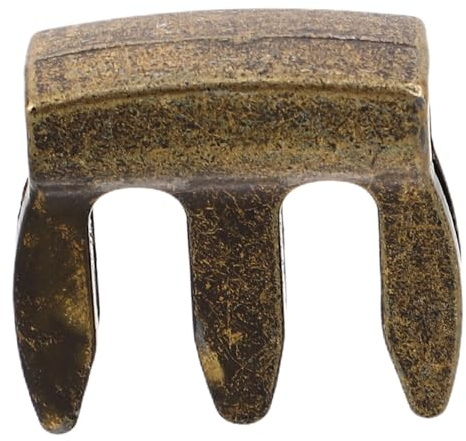 Goldener Metall Dämpfer für Violine mit Krallen Design | Lautstärkereduktion, Leicht zu Montieren, Geeignet für Anfänger und Profis