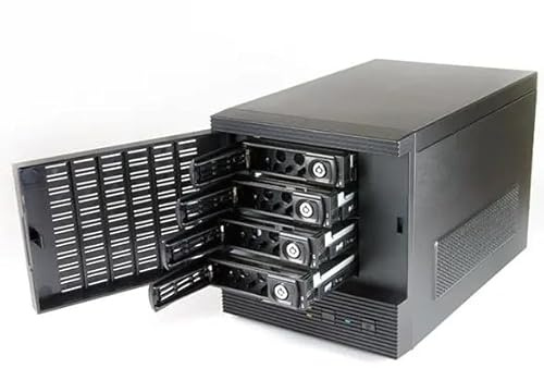 Boitier PC Cube Compact Mini ITX 4 Baies Externe Hot Swap