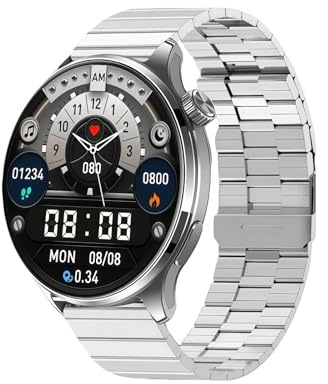 Smartwatch Con Mappe 3D, Doppio Pagamento Offline, NFC, Modalità Sport E Monitoraggio Della Salute, Schermo HD Da 1,53 Pollici, Impermeabile IP6X, Compatibile Con Sistemi Android E Ios A