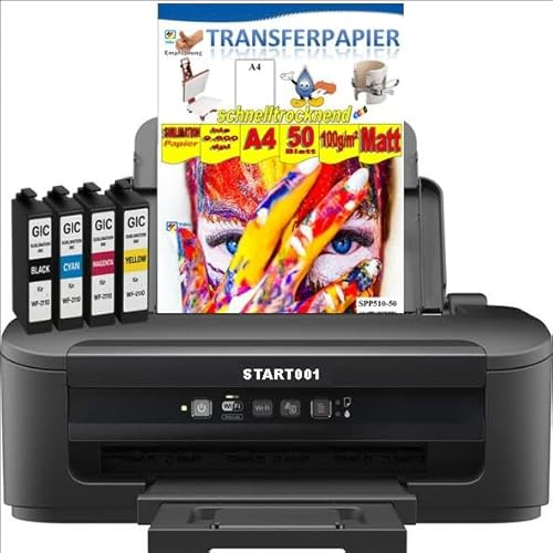 Dr. Inkjet A4 Sublimationsstarterpaket Start001 - Alles drin um loszulegen