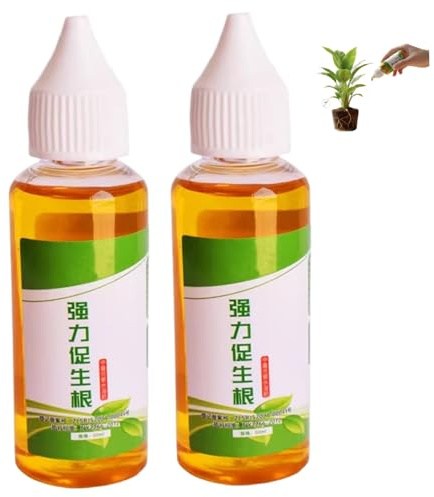 Fertilizzante per piante da appartamento 2 pezzi stimolatore delle radici per piante fertilizzante liquido da 50 ml rivitalizzante professionale per da interno/esterno verdure e frutta