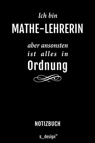 Notizbuch für Mathe-Lehrer / Mathe-Lehrerin: Originelle Geschenk-Idee [120 Seiten kariertes blanko Papier]