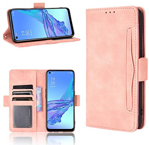 Nokia XR21 Hülle [Brieftasche] [Klammerfunktion] [Kartenfächer] [Magnetic Flip Cover] Kompatibel mit Nokia XR21 Smartphone(Rosa)