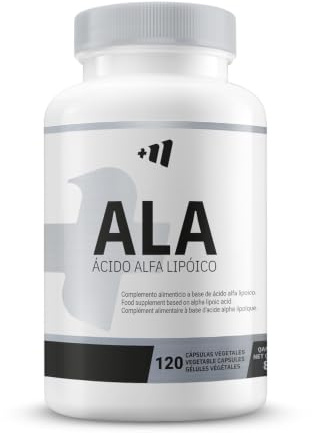 MASmusculo - Ácido Alfa Lipoico - Bote de 120 Cápsulas Vegetales - Antioxidante - Mantiene Niveles de Azúcar en Sangre - Mejora el Rendimiento Deportivo - Reduce la Inflamación