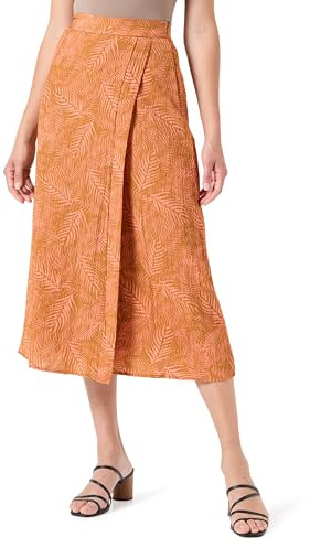 Vila VILIMIA KIW H/W Midi Skirt, Cathay Spice/AOP:kiw, 40