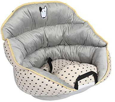 Hundedecke Pet Travel Auto Sicherheitssitz Pet Carrier Katze Hund Outdoor Travel Hundebett Autositzbezüge (Color : Type E-Beige Spot)