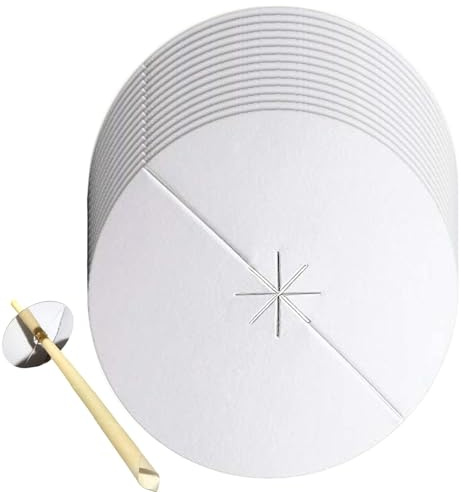 Discos protectores para velas para los oídos, Disco para velas para el cuidado de los oídos | Vela para el cuidado de los oídos con disco protector | Plato de vela para el cuidado de los oídos, 16 Uds