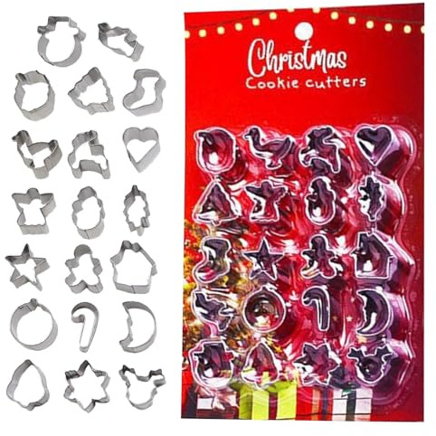Stampini per biscotti natalizi, stampini per biscotti, stampini per biscotti, stampini per biscotti, stampini a forma di cracker di animali, stampi per goffratura di biscotti, stampi per biscotti per