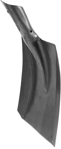 Anneome Vanga da Giardino in Acciaio al Carbonio Manico in Legno Pala da Scavo Compatta per Uso Domestico e Giardinaggio Strumento Resistente per Lavori Agricoli e Spargimento Terreno