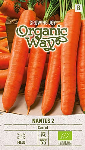 Organic Way | CAROTA NANTES 2 semi | Semi di ortaggi | 1 confezione