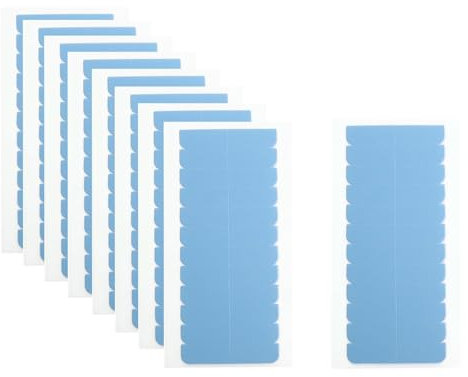 RDNKVB 8pcs Cinta de Extensión de Pelo Adhesivas para Tape Extensiones Doble Cara Invisible Ultrarresistente Reemplazo Tape Adhesivas para extensiones de pelo