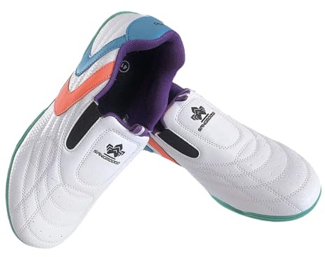 Viaoragiosa Scarpe da Taekwondo,Scarpe per Arti Marziali,Scarpe da Karate,Leggero,Traspirante,Antiscivolo,Comodo,Adatto per Taekwondo,Boxe,Karate,Kung Fu E Tai Chi,Esercizi E Fitness Tai Chi