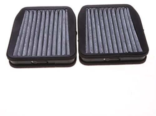 NZBZTMLCYK Kabinenfilter-Modell-Fahrzeugfilter A2118301218 / A2118300818 2 PCs kompatibel for Mercedes Kompatibel for Benz E-Klasse W211 2002-2008 / S211 2003-2009 Innenraumfilter