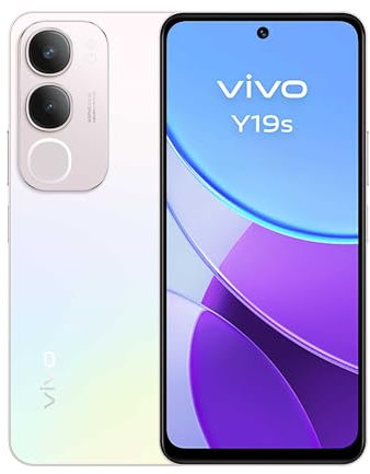 vivo Y19s, Smartphone 6+6GB RAM, 128GB ROM, Cameraphone 50MP, AI modalità notte, 6.68”, 44W Ricarica veloce, Batteria da 5150 mAh, NFC, Dual SIM, Luce Dinamica, IP64