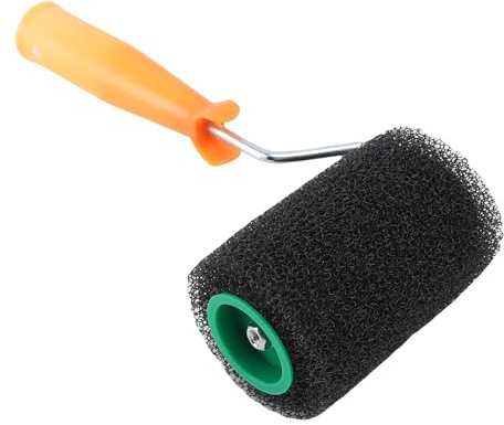 Zerodis Kit per il Trattamento delle Pareti di Verniciatura, Materiale in Schiuma, Facile Applicazione e Finitura Uniforme per Camion, Carichi e Progetti Fai da Te, Rullo di Vernice Strutturato da 4