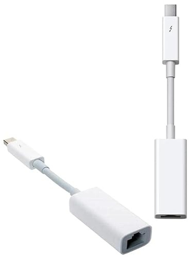 Convertidor Thunderbolt 2 Gigabit Ethernet, Puerto Lightning, Cable RJ45, Repuestos De Repuesto A1433(2pcs)