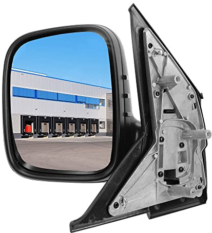 BESTPRICE ATP 1x Espejo exterior eléctrico espejo lateral izquierdo asférico | Compatible con: VW MULTIVAN T5, TRANSPORTER T5 Bus, TRANSPORTER T5 Kasten, TRANSPORTER T5 Platasche/Chasis (7JD, 7JE, 7JL