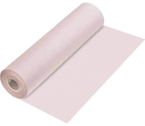 100%Mosel Vlies Tischläufer, in Blush Rosé (30 cm x 25 m), dekoratives Tischband, edle Tischdeko für Geburtstage & Hochzeiten, Bunte Dekoration zu besonderen Anlässen