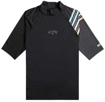 Billabong Contraste - Chaleco UPF 50 de manga corta para hombre