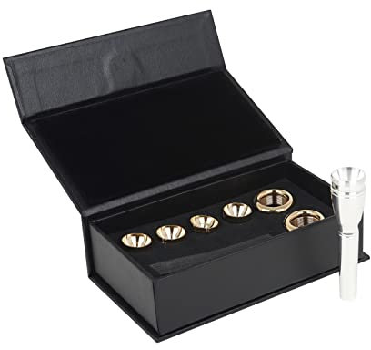 VSOLS Mundstück aus Brassstrumpet 3c 2c 2b 3b Horn -Mundstück -Trompetenteil for Anfänger und professionelle Spieler (Größe : A)