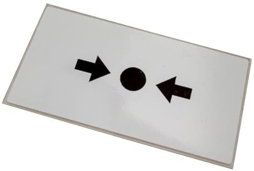 Break Glass Replacement for Fire Alarm Call Points [10 Pack] Fits KAC and all Landscape Call Points