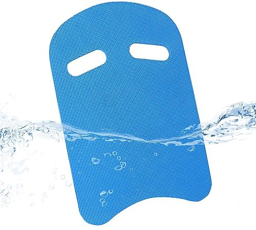 RZMZBY Unisex Premium Schwimmbrett, Schaum Schwimmbrett,Schwimmbrett Wasserdichtes Design,Schwimmbrett Kickboards Mit Griffen Für Kinder & Erwachsene, Für Schwimmübungen Und Training (blau)