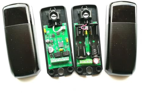 122 Modello Alimentazione a Batteria Cancello automatizzato Sensore a infrarossi Sicuro/Oscillazione/Scorrevole/cancello del Garage e fotocellule a infrarossi di Sicurezza for Porte Set Operatore per