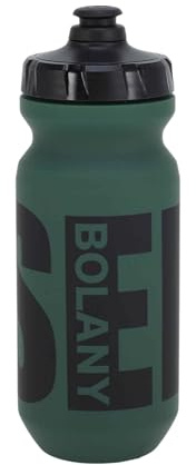 BULLSPANN Borraccia Ciclismo 610ml Anti-Perdite, per bicicletta sportivo, per Palestra, Fitness, Bici, Yoga, Campeggio, Verde Scuro