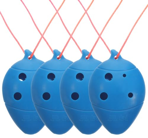 iplusmile 6-Hole Mini Ocarina for Children Beginner Practice Musical Instrument Lightweight Portable Design