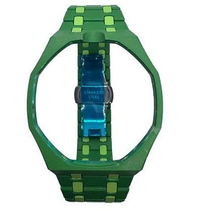 Keramisk modifieringssats för Swatch AP Royal POP biomaterial klockfodral, lyxig modesats för klockbyte, vit, en storlek