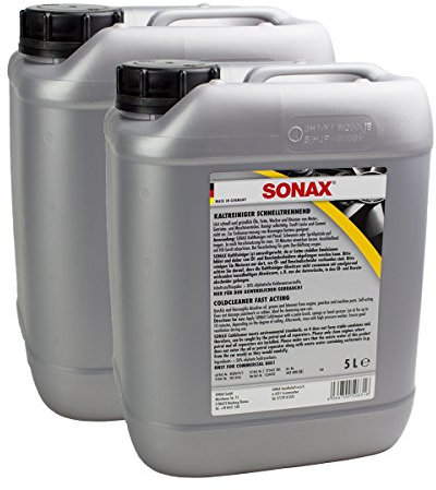 SONAX 2X 05425000 Kaltreiniger schnelltrennend für Öl und Fett 5L