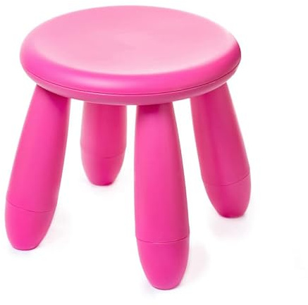 Kids Step Stool, Kindergarten Study Stools, Lightweight Footstools Are Sturdy and Durable, Very Suitable for Use In The Kitchen, Bathroom and Bedroom (Red Wine)