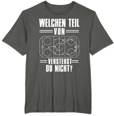 Welchen Teil von Hast Du Nicht Verstanden Eishockey Trainer T-Shirt