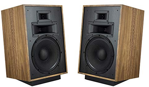 Klipsch Heritage Series Heresy IV Floorstanding Speaker Pair in American Walnut