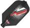 8 Flight Schwarze Phil Taylor Pear gegossenes Dart Flight System