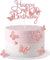 3D Farfalle Decorative Torta, Decorazioni Torte Compleanno Farfalle 13 Pezzi Rosso-Rosa/Rosa-Bianco Cake Topper Ragazze per Feste di Compleanno, Matrimoni, Feste a Tema
